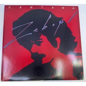 Santana - Zebop! 12" LP Record 1981 Columbia Rock‎ 33 RPM